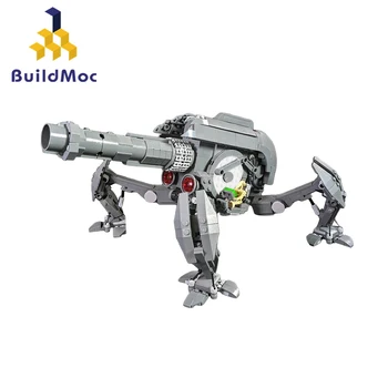 Buildmoc Filmu Kosmosa Karu J-1 Droid Artilērijas Lielgabalu KM Kopumu, Celtniecības Bloki Komplekti, Rotaļlietas Bērniem, Bērnu Dāvanas, Rotaļlietas 923PCS Ķieģeļu