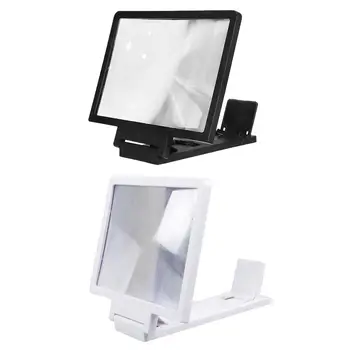 3D Mobilā Tālruņa Ekrāna Lupa HD Mobilo Telefonu Video Lupa Portatīvo Salokāms Lupas, 1.5 Reižu Palielinājuma Instruments