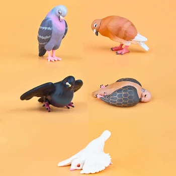 Japānas Qualia Gashapon Kapsula Rotaļlietas Noguris, Miegains Baložu 2 Dzimšanas Dienas Dāvanu Dzīvnieku, Putnu Apdare Attēls 2