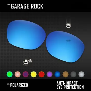 OOWLIT Lēcas Aizvietotāju Oakley Garage Rock OO9175 Polarizētās Saulesbrilles - Multi Krāsas