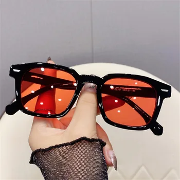 OIMG Jaunas Unisex Taisnstūra Vintage, Saulesbrilles 2022. Gadam, Modes Dizains Retro Saules Brilles Sieviešu Dāma Briļļu Cat Eye Gadījuma Aizsargbrilles Attēls 2