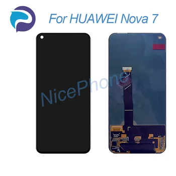 par HUAWEI Nova 7 5G LCD Ekrāns + Touch Digitizer Displejs 2400*1080 JEF-AN00, JEF-NX9, JEF-AN20 NOVA 7 5G LCD Ekrānu Attēls 2