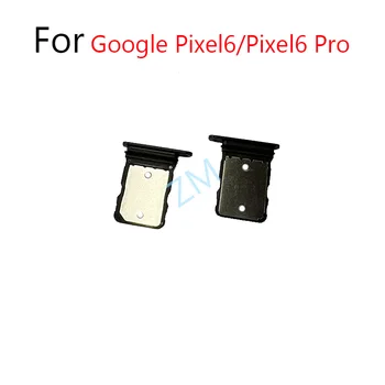 SIM Kartes ligzda Turētājs Google Pixel6 Pikseļu 6 Pro Sim Lasītāja Slots Ligzda Modulis, Rezerves Daļas, Remonts