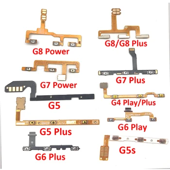 Power on/off Skaļuma regulēšanas Taustiņu uz Pogas Flex Kabelis Lentes Moto G50 E7 G6 Spēlēt G5 G5S G6 E5 G4 E6 E7 G9 Plus Spēlēt