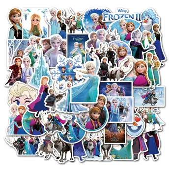 50gab Disney Princess Saldēti Uzlīmes Bērniem Cute Anime Uzlīmes kawaii Bagāžas Grāmatiņa Scrapbooking Uzlīmes