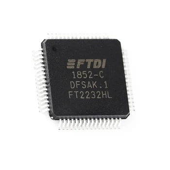 FT2232HL LQFP-64 FT2232 Kontrolieris Mikroshēma IC Integrētā shēma Pavisam Jaunu Oriģinālu