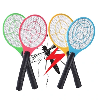 Elektriskā Mosquito Killer Bezvadu Akumulatora Jaudas Elektrisko Lidot Moskītu Swatter Bug Zapper Rakete Kukaiņu Killer Mājas Bug Parastas Ārējas Televizora Iekārtas