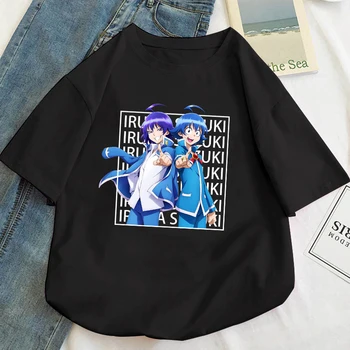 Ir 2021. Anime Laipni lūdzam Dēmons Skolas Iruma-kun T Krekls Iruma Suzuki drukāt Sieviešu Ikdienas Īsām Piedurknēm Kokvilnas Tee Girl Vasaras Apģērbs Attēls 2
