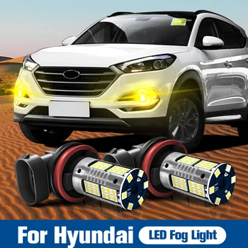 2gab LED Miglas lukturi Blub Lampas, H8, H11 Canbus Par Hyundai Creta Genesis Varenību i20 i30 i40 ix35 Kona Santa Fe, Sonata Tucson