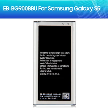 Samsung Tālruņa Akumulatora EB-BG900BBE EB-BG900BBU EB-BG900BBC Samsung Galaxy S5 G870A G900FD/S/FM G9008V 9008W 9006W 2800mAh