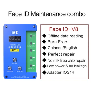 i2C Face ID punktmatricas Remonta Rīku Režģu Noteikšanas Testeris iPhone 11/11Pro Max/X/XS/iPad A12 Face ID Lasīt, Rakstīt Programmētājs Attēls 2