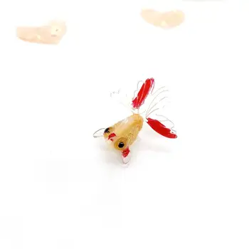 Mini zelta Zivtiņa Miniatūras DIY Imitācijas PVC Dzīvnieku Modelis Amatniecības Statuetes Pasaku Dārza Rotājumu Mājas Roku darbs Materiāli Dekori Attēls 2