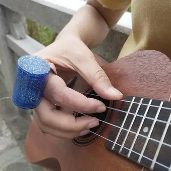 Pirkstu Āmuru Smilšu Kratītāju Ģitāras Akrila Ritma Spīguļi, Ģitāra, Smilšu Bell Maracas Instrumentiem Izturīgs Mūzika