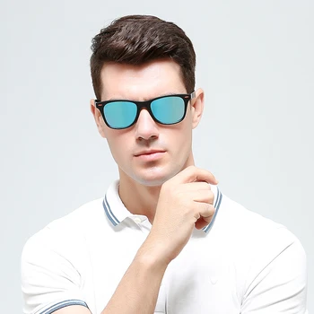 Vintage Polarizētās Saulesbrilles Vīriešiem, Saules Brilles Braukšanas Zvejas Materiāls Polikarbonāts Gafas De Sol Hombre Laukumā Brilles Uv400 Attēls 2