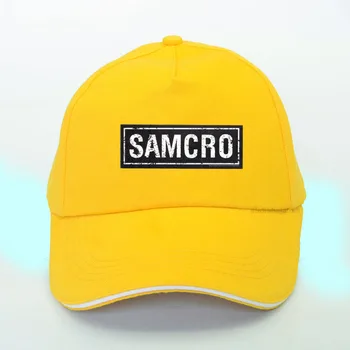 SAMCRO Beisbola cepure SOA Dēli Anarhiju Galvaskausa tētis cepure Ikdienas Snapback Cepure Modes Augstas Kvalitātes Sacīkšu Motociklu Sporta cepure Attēls 2
