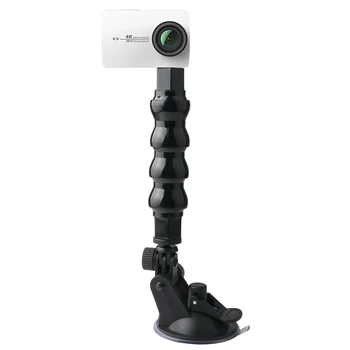 Elastīga Skava Roku Leņķis Monopod Turētājs Mount Adapteri, par GoPro Hero Action Camera Iphone, Huawei Attēls 2