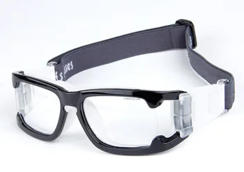 Āra Profesionālās Basketbola brilles Futbola Sporta brilles, Aizsargbrilles acu rāmis atbilst optisko objektīvu tuvredzība tuvredzīgs L006