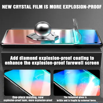 9D Hydroger Filmu par Samsung Galaxy A5 A7 A9 J2 J3 J7 J8 2018 Filmu A6 A8 J4 J6 Plus 2018 Ekrāna Aizsargs Filmu Attēls 2