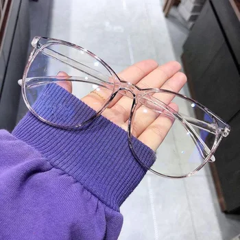 Augstas kvalitātes cat eye rāmja brilles Tuvredzība Brilles Sievietēm, Vīriešiem Tuvredzīgs Briļļu Anti zilā gaisma Brilles ar Dioptriju Mīnus -1.0