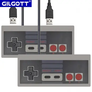 2GAB Vadu USB Kursorsviru, lai Datoru NES USB PC Gamepad Spēļu NES Spēles USB Conroller Spēle Joypad