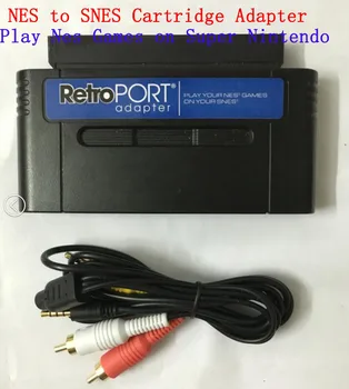 Par Retroport NES uz SNES Patronas un Adapteri Niinntteennddo NVE 16 Bitu Konsoles